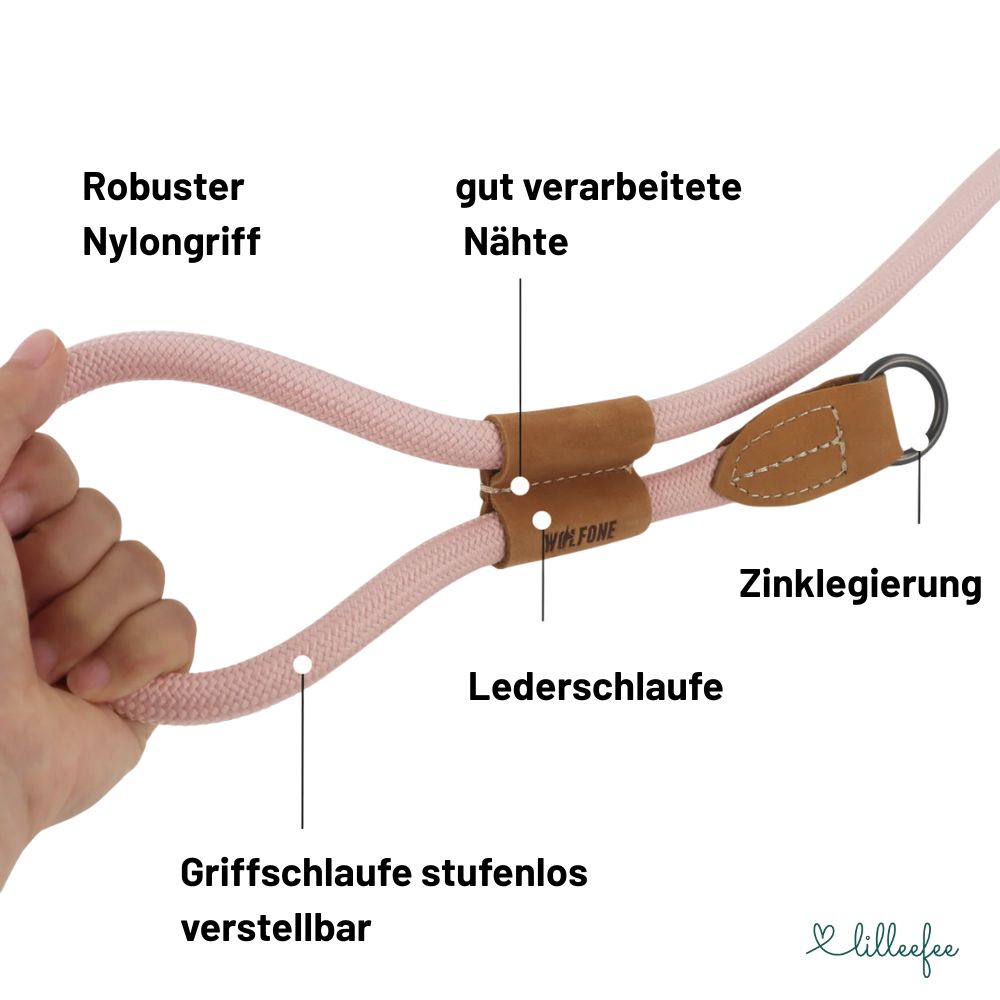 2-in-1 Hundeleine - Leine und Halsband in einem