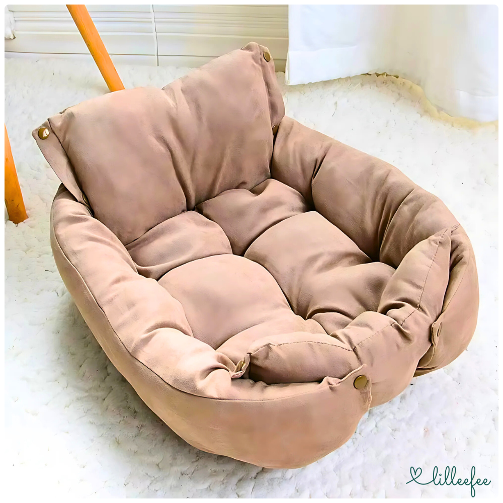 Multifunktionales 3-in-1 Haustierbett – Sofa, Matte & Bett in Sekunden