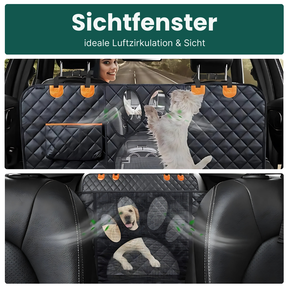 Hunde-Autositzbezug – Sauberer Rücksitz & Rundumschutz bei jeder Fahrt