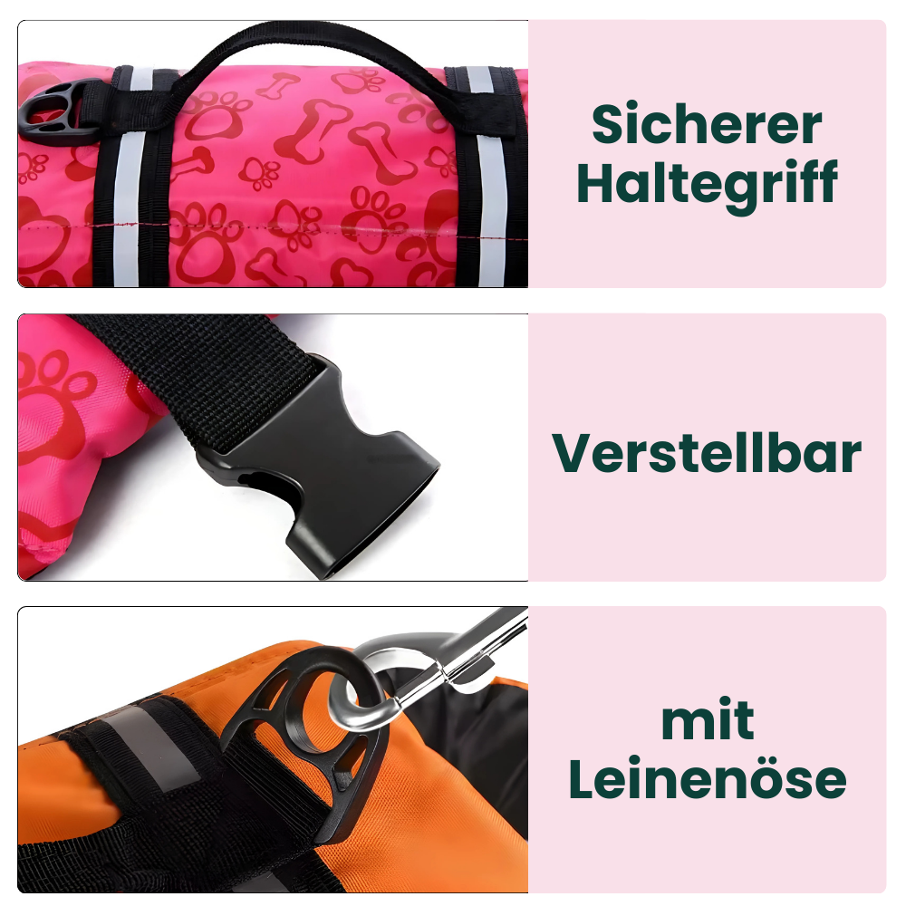 Hundeschwimmweste – Maximale Sicherheit & Sichtbarkeit im Wasser