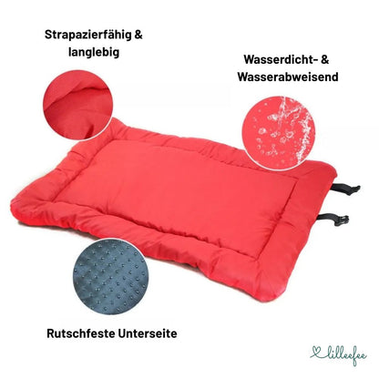 Tragbares Hundekissen für unterwegs - Komfort zum mitnehmen