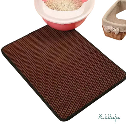 Doppellagige Katzenstreu Matte - weich, wasserdicht & rutschfest