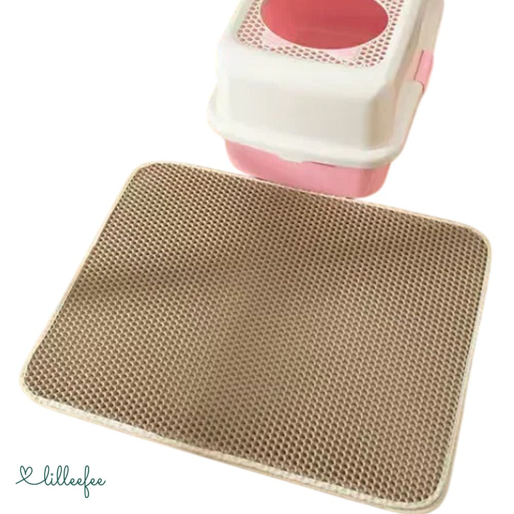 Doppellagige Katzenstreu Matte - weich, wasserdicht & rutschfest