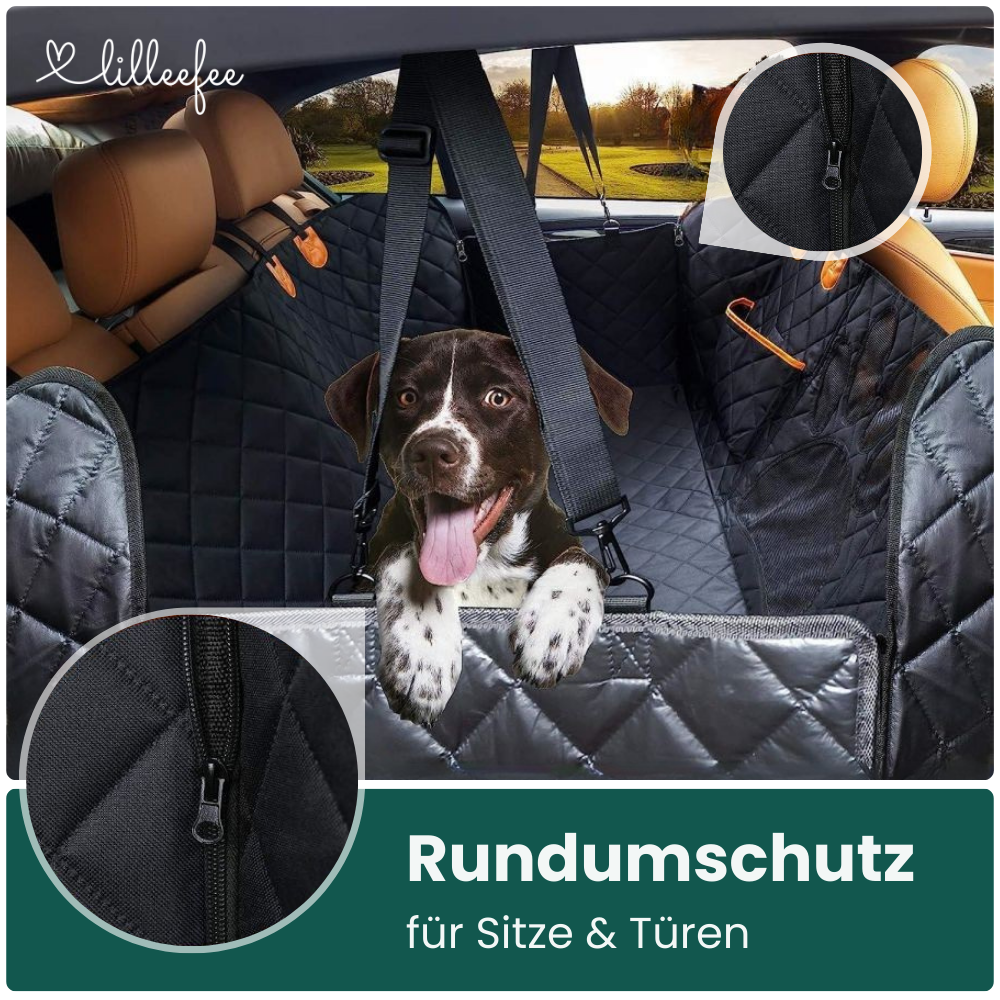 Hunde-Autositzbezug – Sauberer Rücksitz & Rundumschutz bei jeder Fahrt