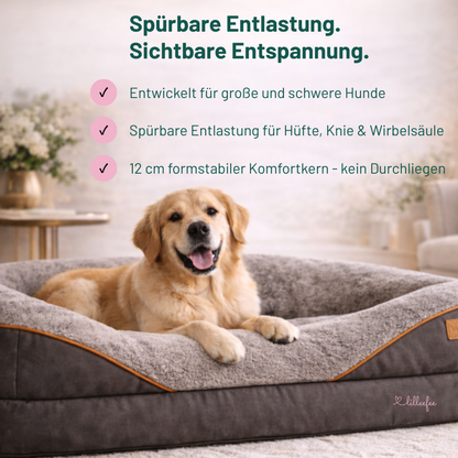 Orthopädisches Premium-Hundekissen für große Hunde mit großem Anspruch