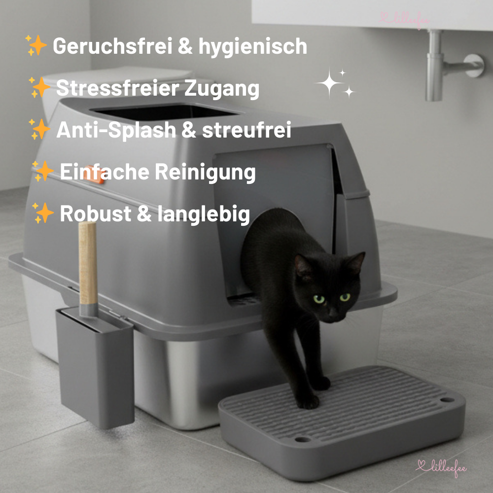 Edelstahl-Katzentoilette-vorteile