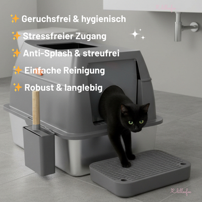 Edelstahl-Katzentoilette-vorteile