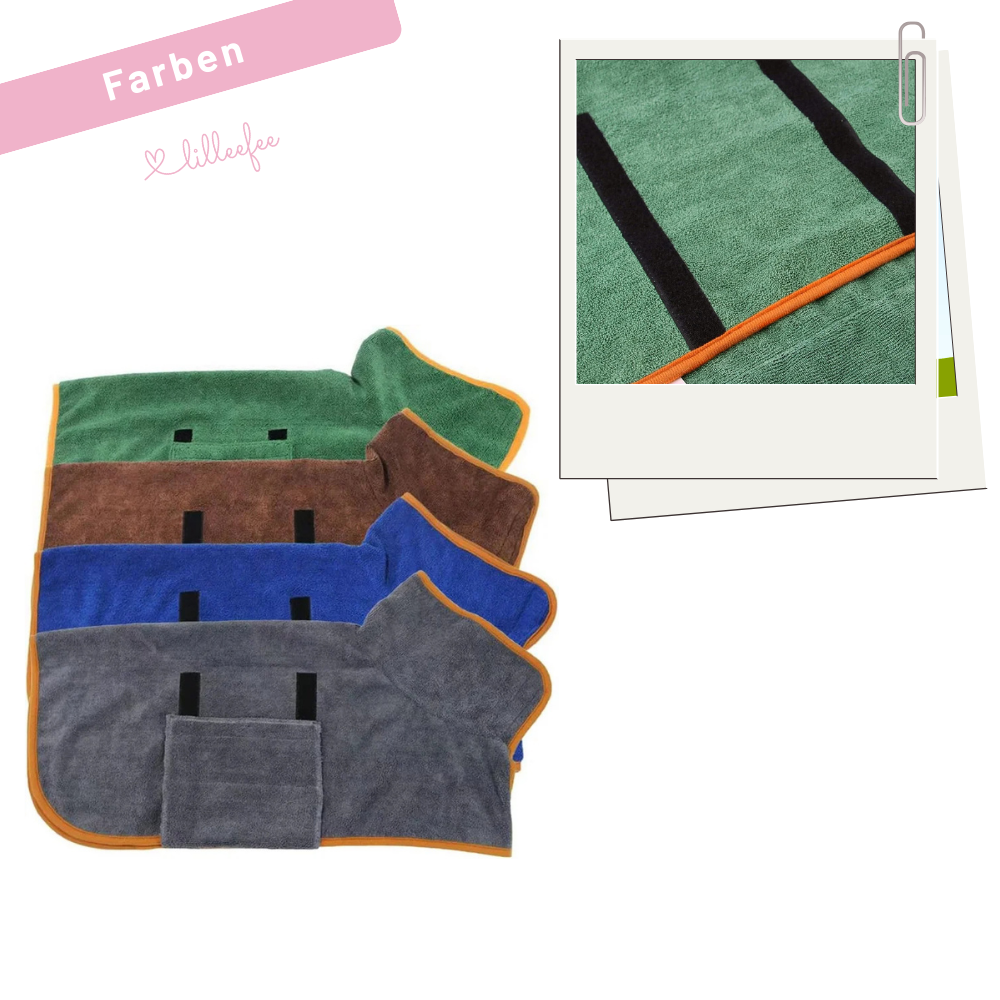 Flauschiger-Hundebademantel-farben