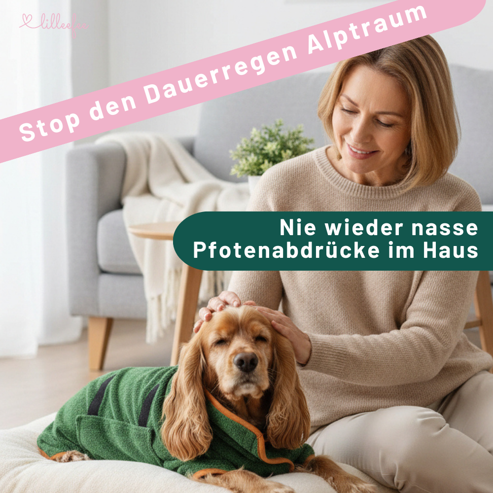Flauschiger-Hundebademantel-stop-dauerregen