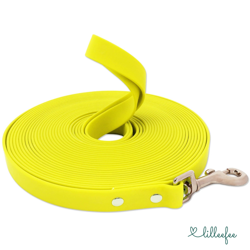 Lilleefee-Schleppleine-gelb