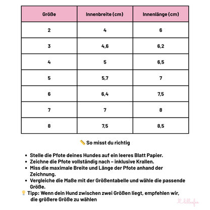 allwetter-hundeschuh-groessen