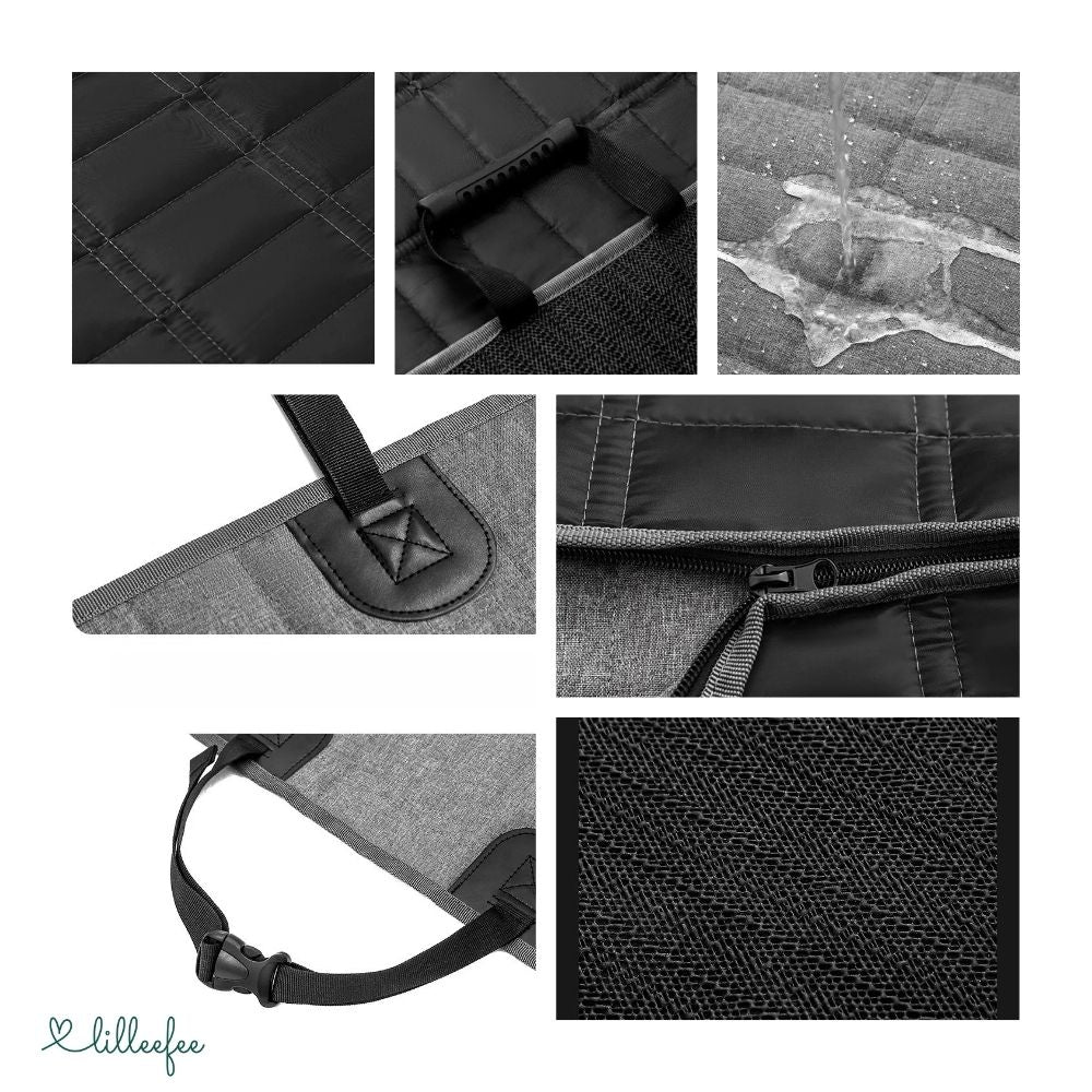 Hunde Auto-Transportsitz für sichere und saubere Autofahrten