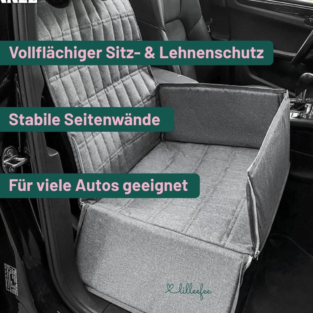 Hunde Auto-Transportsitz für sichere und saubere Autofahrten