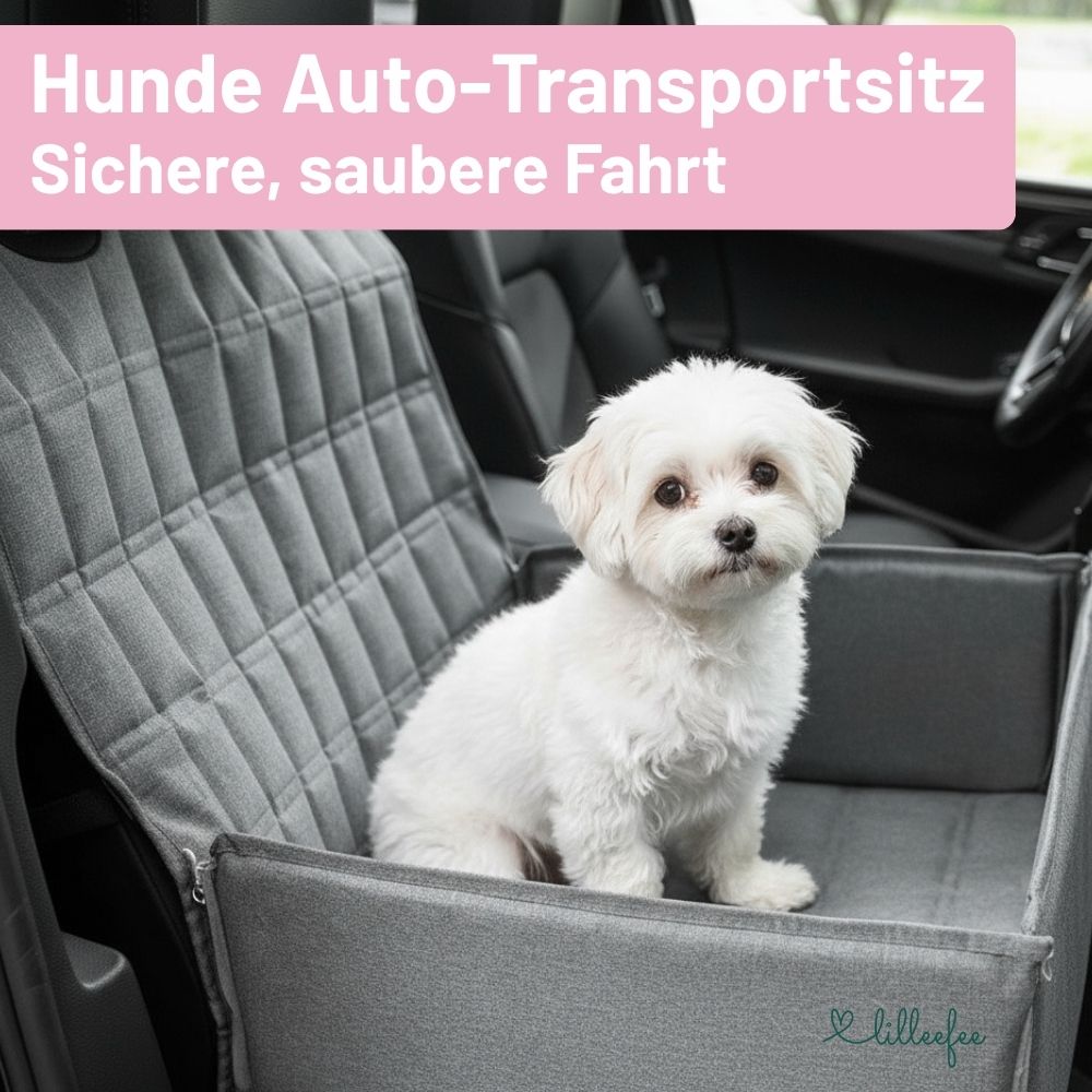 Hunde Auto-Transportsitz für sichere und saubere Autofahrten